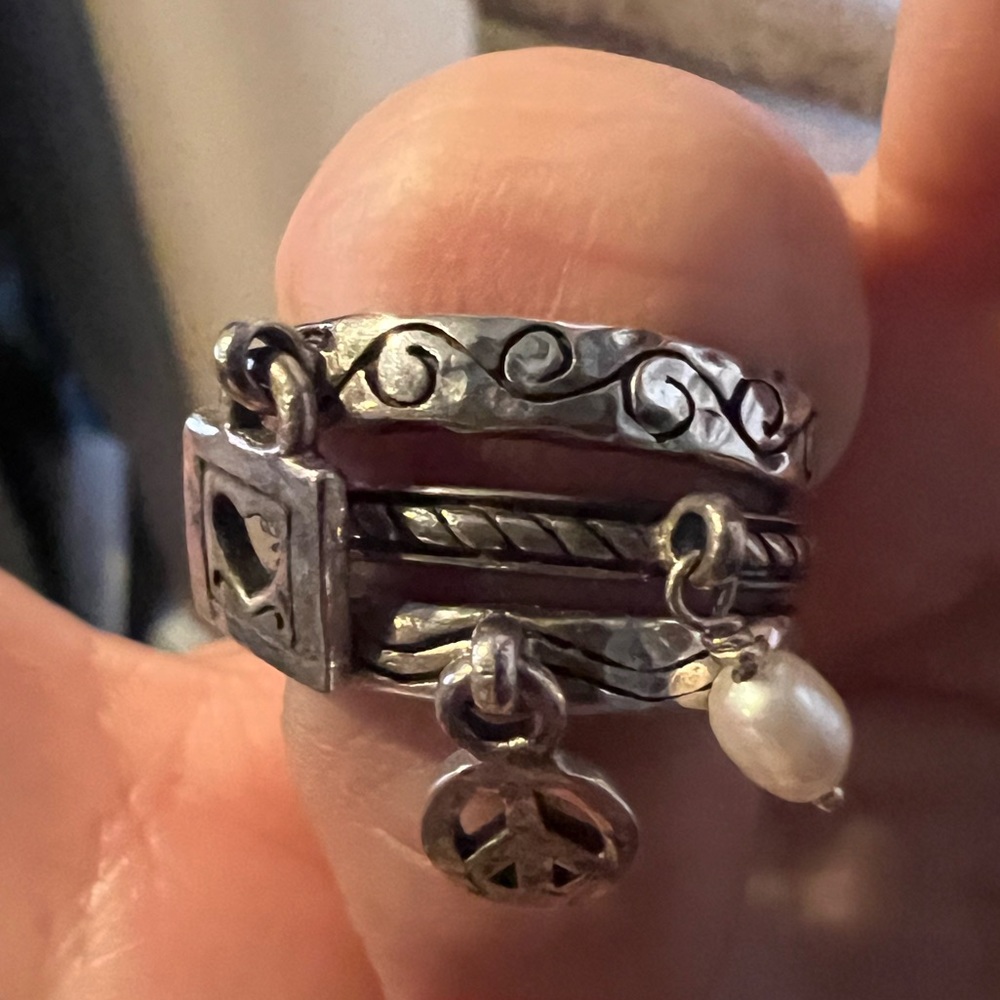 Brighton Stacking Dangle Rings - image 2